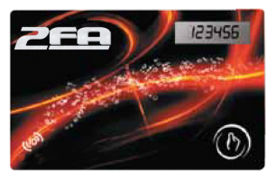 2FA OTP Display Card